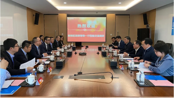 高明区区委书记杨永泰一行到MK体育环境调研